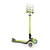 Scooter ELITE DELUXE LIGHTS mit Leuchtrollen, lime grün