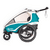 Qeridoo® Kinderfahrradanhänger Kidgoo1 Aquamarin