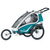 Rimorchio bici e passeggino 2 in 1 Kidgoo2 Aquamarin