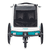 Rimorchio bici e passeggino 2 in 1 Kidgoo2 Aquamarin