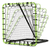 EXIT Tempo Multisport Rebounder 100x100cm, zielony/czarny