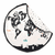 play&go Spielmatte 2-in-1 Worldmap black/white ⌀ 140 cm