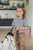 play&go  Mata do zabawy 2 w 1 World mapa black / white ⌀ 140 cm