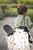 play&go  Mata do zabawy 2 w 1 World mapa black / white ⌀ 140 cm