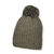 Chapeau tricoté pour garçons vert foncé