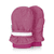 mitaine en molleton de coton magenta
