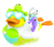 Waterspeelgoed Jet Duck® Zeemeermin