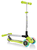 Scooter Primo Foldable mit Leuchtrollen, grün