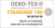 Saco de dormir de verano Running Stars grey 90 - 130 cm Test Seal