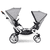 Syskonvagn  Zoom Graphite Grey Kollektion 2021