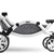 Syskonvagn  Zoom Graphite Grey Kollektion 2021