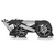 Kinderwagen Racer GTS Little Zoo (525) Gestellfarbe silber