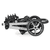 Kinderwagen Vip GTS bellybutton Frost Grey (544) Gestellfarbe schwarz