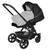 Kinderwagen Vip GTS bellybutton Frost Grey (544) Gestellfarbe schwarz