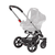 Kinderwagen Vip GTS bellybutton Frost Grey (544) Gestellfarbe schwarz