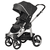 Kinderwagen Racer GTX met handrem Little Zoo (525) frame zilver