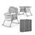Lettino da viaggio 3 in 1 Lovi Grey