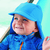 Sterntaler Cappello bambino con visiera blu