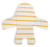 CHILDHOME Sitzkissen Evolu Ochre Stripes