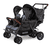 Poussette Quadruple 4 places Autobrake anthracite