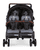 Poussette Quadruple 4 places Autobrake anthracite