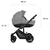 Kinderwagen Prime Lite 3 in 1 grey