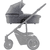 Kinderwagenaufsatz Smile III Frost Grey, black