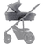 Kinderwagenaufsatz Smile III Frost Grey, black