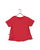 T-Shirt Vlinder Hoog Rood