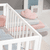 Spannbettlaken Jersey Lil Planet grau 70x140 cm