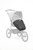 Fußdecke Mono für Kinderwagen Schwarz