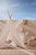 Tipi-telt, beige