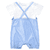 Strampler+Body blue denim