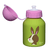 Edelstahl-Trinkflasche Hase Forest