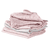 Gant de toilette enfant Lil Planet rose 25x25 cm lot de 5