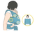 Fascia porta bebè Sling Olive
