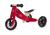 Kinderfeets® Tricycle draisienne évolutif 2en1 Tiny Tot, bois rouge