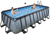 EXIT Stone Pool 540x250x122cm mit Sandfilterpumpe, grau