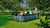 EXIT Piscina Wood 540x250x122cm con pompa filtro a sabbia, marrone