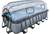 EXIT Stone Piscina 540x250x122cm con copertura e pompa filtro Sand , grigio