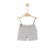 Sweatshort grå melange