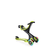 Trottinette enfant évolutive GO-UP Comfort lights 5en1, lime vert