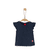 s. Olive r T-Shirt donkerblauw gemêleerd