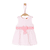 Kleid white/pink