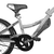 Remorque de vélo enfant Tandem Copilot White