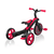 Driewieler EXPLORER TRIKE 4in1 rood