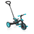 Driewieler EXPLORER TRIKE 4in1 teal turquoise blauw