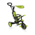 GLOBBER Driewieler EXPLORER TRIKE 4in1 lime groen