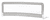 Barrera para cama Standard y Boxspring 150 cm Emma gris