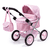 DESIGN Poppenwagen Trendy , luipaard, roze